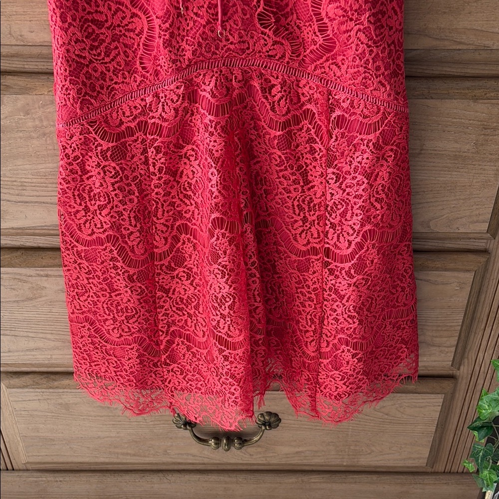 Adelyn Rae Lace Up Front Dress - Picture 3 of 8